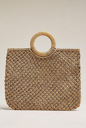 L*Space Bella Raffia Tote Bag