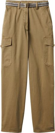 Miu Miu Cargo in cotone tinto in capo - Verde