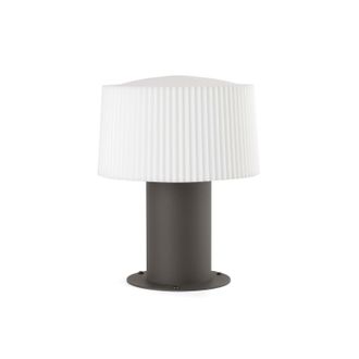 Faro Barcelona Muffin Sobremuro Gris Oscuro H300 74433s-04
