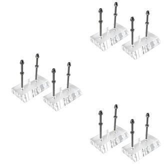 OEM Juego De 6 Soportes Para Patinetas, Estante De Pared Tipo Puente Para Exhibir Y Guardar Patinetas