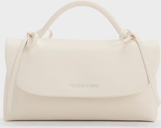 Charles & Keith Hazel Bow Wallet On Chain