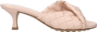 Bottega Veneta Blink Mujers Sandalias Rosa/Cameo Piel