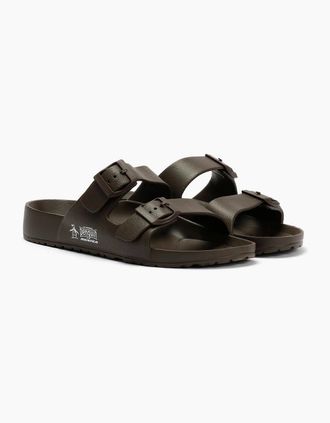 Original Penguin Mens Penguin Eden Mens Chocolate Sandals - Brown - Size: 10