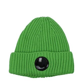 C.P. Company C.P. Firmenm&auml;nners Wollm&uuml;tzen Gr&uuml;n/Hellgr&uuml;n