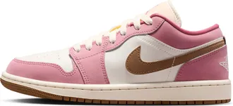 Nike Jordan Womens Air Jordan 1 Low Shoes in Pink | DC0774-609