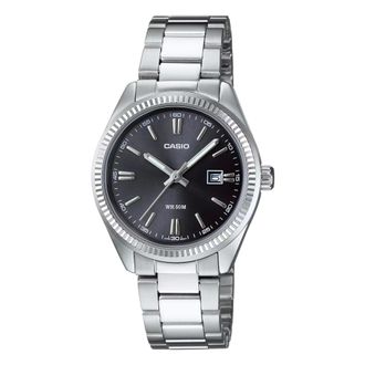 Casio Accessoires, Dames, Grijs, ONE Size, Ltp-1302Pd-1A1Veg Analoog Horloge