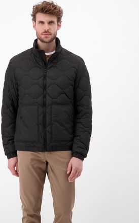 Lerros Steppjacke LERROS Herren Steppjacke, Herren, Gr. S, schwarz, 100% Polyester, Jacken Steppjacke