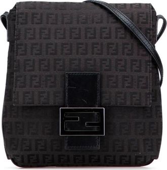Fendi Pre-owned Cross Body Bags, female, Brown, Size: ONE SIZE Pre-owned Crossbody Bag