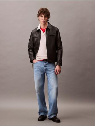 Calvin Klein Jeans Calvin Klein Mens Baggy Jeans - Blue - 33W x 30L