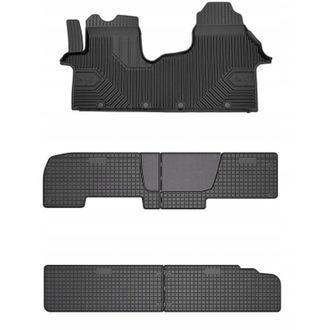 OEM Opel Vivaro B 2014-2019 9 Personas 3 Filas Alfombras De Goma 77