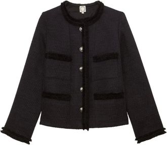 Ines De La Fressange Adelaide Jacket - Jackets - Mujer - Azul - 2XS