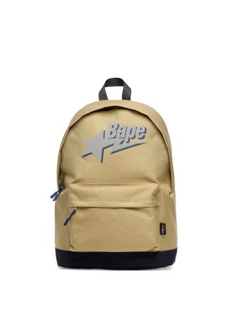 A Bathing Ape Bape Sta Cordura backpack - Toni neutri