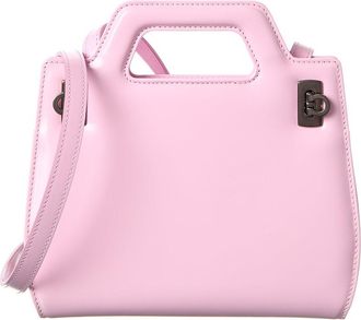 Ferragamo Ferragamo Wanda Mini Leather Clutch