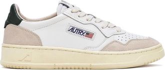 Autry Medalist Low - Heren - Sneakers - Wit - 40 EU - Katoen - Schoenen