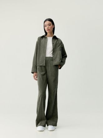 Born Pants Zinnia Kaki Leaft