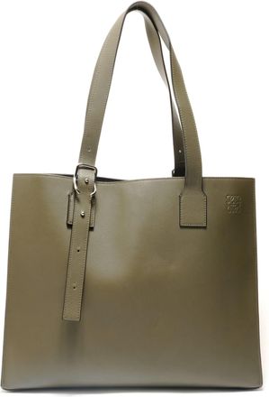 Loewe Khaki Tote Bag (Pre-Owned)