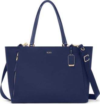Tumi Valetta Large Tote in Indigo/Light Gold at Nordstrom