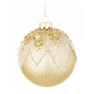 BIZZOTTO L&aacute;mpara De Techo Sfera Vt Fogliage Oro D80