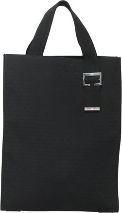 Dior Black Canvas Tote Bag (Pre-Owned)