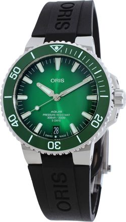 Oris Aquis Date Automatic Green Dial Mens Watch 01 400 7763 4157-07 4 24 74EB