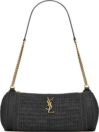 Saint Laurent Small Cassandre Cylindric Bag