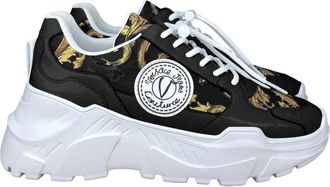 Versace Jeans Couture Sneakers Zwart - Dames - Sneakers - Zwart - 38 EU - Schoenen