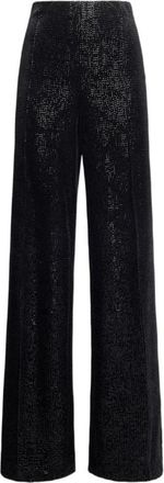 Elena Miro Mujer, Pantalones, Negro, Talla: 3XL