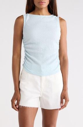 Rag & Bone Crinkled Tank in Sky at Nordstrom Rack, Size Xx-Small