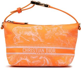 Dior Pre-owned Dior Small Technical Fabric Toile de Jouy Reverse DiorTravel Nomad Pouch Ladies GYZN0GXS5KHH72N6