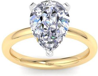 SuperJeweler Superjeweler 14K 4.00 Ct. Tw. Lab-Grown Diamond Ring
