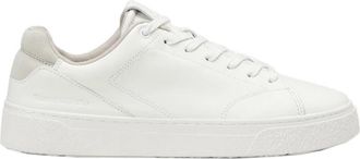 Marc O'Polo Jarvis Sneakers - Heren - Sneakers - Wit - 42 EU - Leer - Schoenen