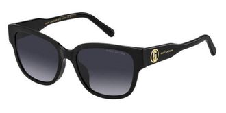 Marc Jacobs MARC 734/F/S Asian Fit 807/9O Womens Sunglasses Black Size 54