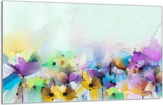 OEM Protector De Cristal Para Encimera De Cocina 80x52 Flores