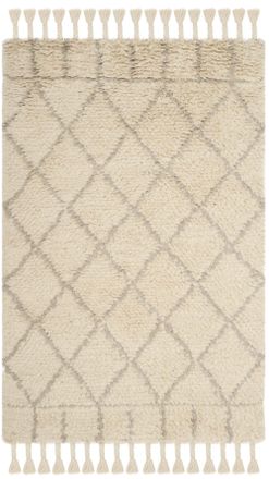 Safavieh Alfombra lana neutrale/grigio 122 x 183 cm