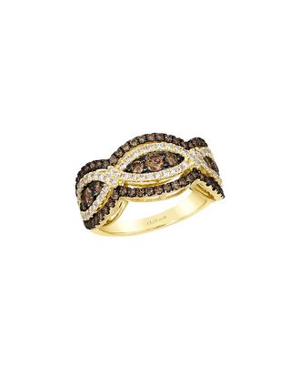 Le Vian Honey & Chocolate 14K 1.47 Ct. Tw. Diamond Cocktail Ring