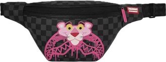Sprayground Pink Panther Drippy Diamonds Savvy Crossbody - unisex - Heuptassen - Veelkleurig - ONE Size - Polyester - Tassen