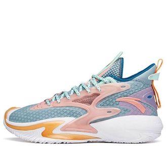 Anta Shock The Game 5 Mid Pink Green 112131601-3