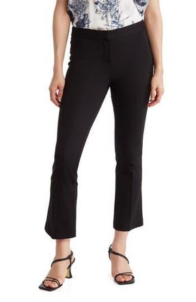 Amanda + Chelsea Ponte Ankle Crop Bootcut Pants in Black at Nordstrom Rack, Size 16