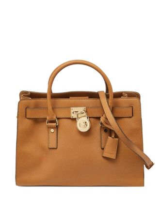 Michael Kors Hamilton tote bag - women - Fabric/Leather - One Size - Neutrals