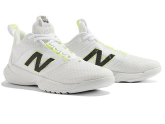 New Balance FuelCell VB-01 Volleyball Shoes Womens Volleyball Shoes White/Black : 11.5 B - Medium, Textile