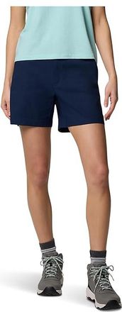 Columbia Leslie Fallstm Shorts II Womens Clothing Collegiate Navy : 10 5, Elastane/Nylon