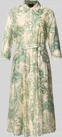 s.Oliver Black Label Figurumspielendes Freizeitkleid aus Lyocell-Mix in Gruen, Gr&ouml;&szlig;e 36