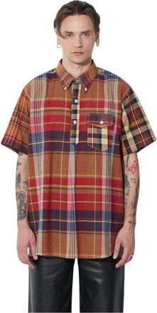 Engineered Garments Short Sleeve Shirts - Heren - Korte mouwen Overhemden - Veelkleurig - L - Overhemden