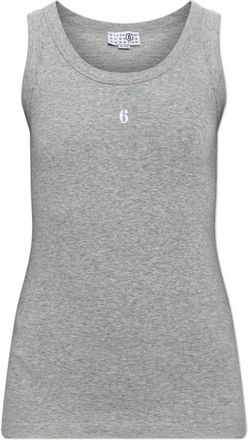 Maison Margiela Dames, Tops, Grijs, Maat: S/M Katoen