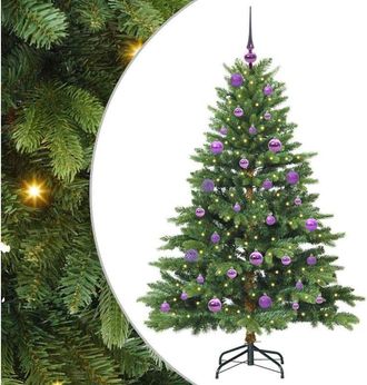 vidaXL &Aacute;rbol De Navidad Artificial Con 150 Led Verde 150 Cm Pe Y Pvc Vidaxl