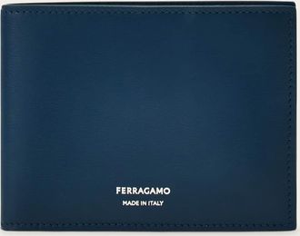 Ferragamo Men Classical wallet Blue