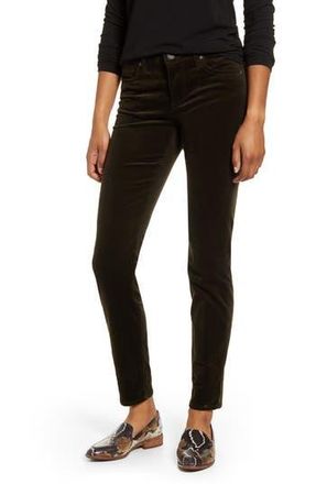 Kut from the Kloth Diana Stretch Corduroy Skinny Pants in Army Olive at Nordstrom Rack, Size 2P