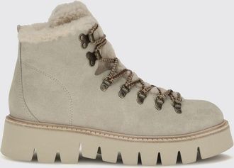 Pedro Garcia Suede Outdoor Ankle Boots with Shearling Lining