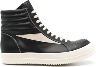 Rick Owens Vintage high-top sneakers - men - Calf Leather/Calf Leather/Rubber - 40 - Black