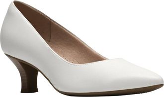 Clarks Kepley Vine Leather Pump